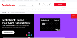 Scene+ Visa Card for Students