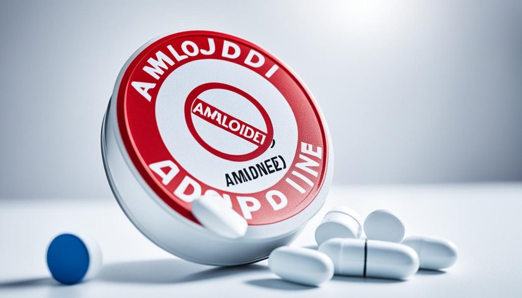 amlodipine medication restrictions