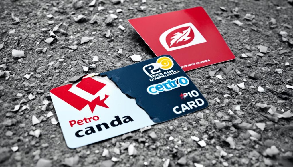 lost or stolen petro canada gift card