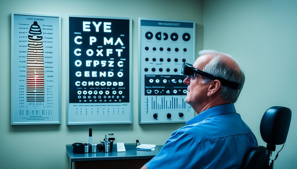 routine eye exam