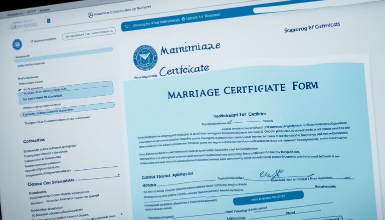 marriage certificate